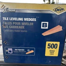 QEP Xtreme Tile Leveling System Part B Wedges 500 Pack