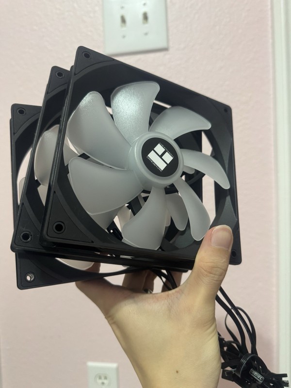 Thermalright TL-C14C-S X3 140mm PWM 4-Pin ARGB Black Fans 1500RPM 75 CFM