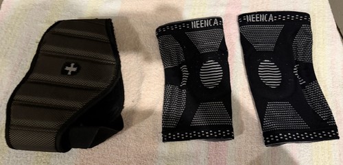 Harbinger Knee Brace Support XL Black/Gray Compression Sleeve for Knee