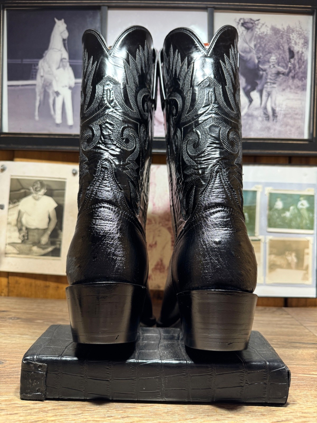 LUCCHESE CLASSICS EXCELLENT CONDITION EXOTIC OSTR… - image 5
