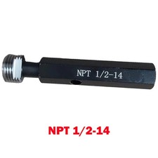 1Pc Bearing Steel NPT 1/2-14 Taper Pipe Plug Thread Gage Gauge NPT 1/2 NEW