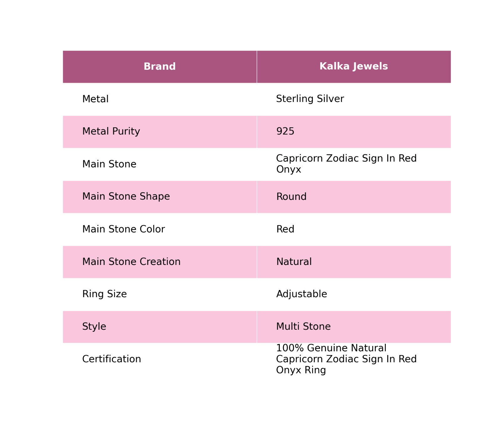 как выглядит Natural Capricorn Zodiac Sign In Red Onyx 925 Silver Multi Stone Ring Jewelry фото