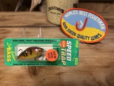 Vintage Luhr Jensen Pre Rapala Speed Trap 1/16 oz. Color 553 Bass Fishing Lure