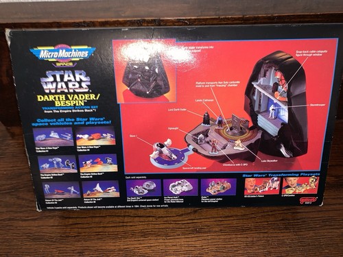 1996 Star Wars Micro Machines Darth Vader Bespin Transforming Action Set BNIB - Picture 4 of 4