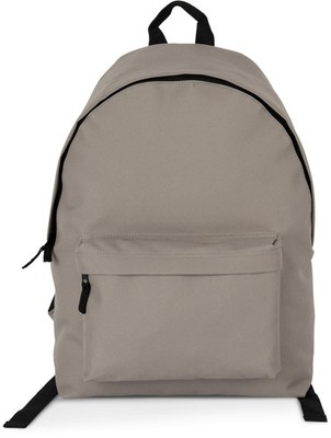 Lässiger recycelter City-Rucksack mit Fronttasche | Kimood | KI0184