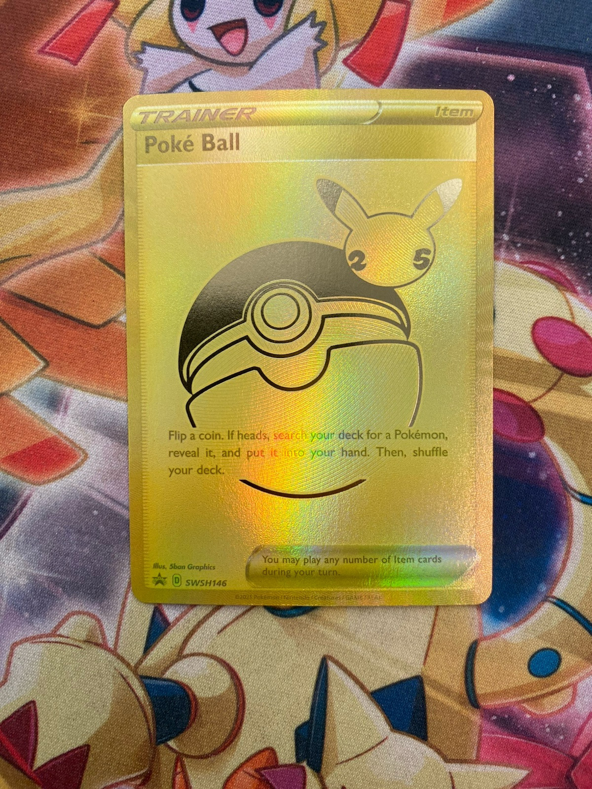 Poke Ball - SWSH146 - Pokemon Sword & Shield Promo SEALED Ultra Rare Card NM