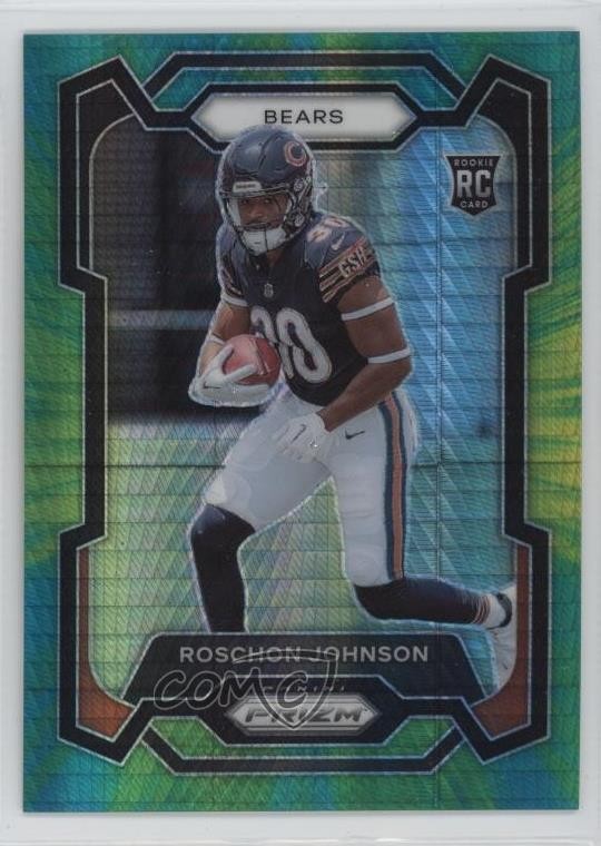 2023 Panini Prizm Rookies Hyper 67/175 Roschon Johnson #314 Rookie RC 19zn