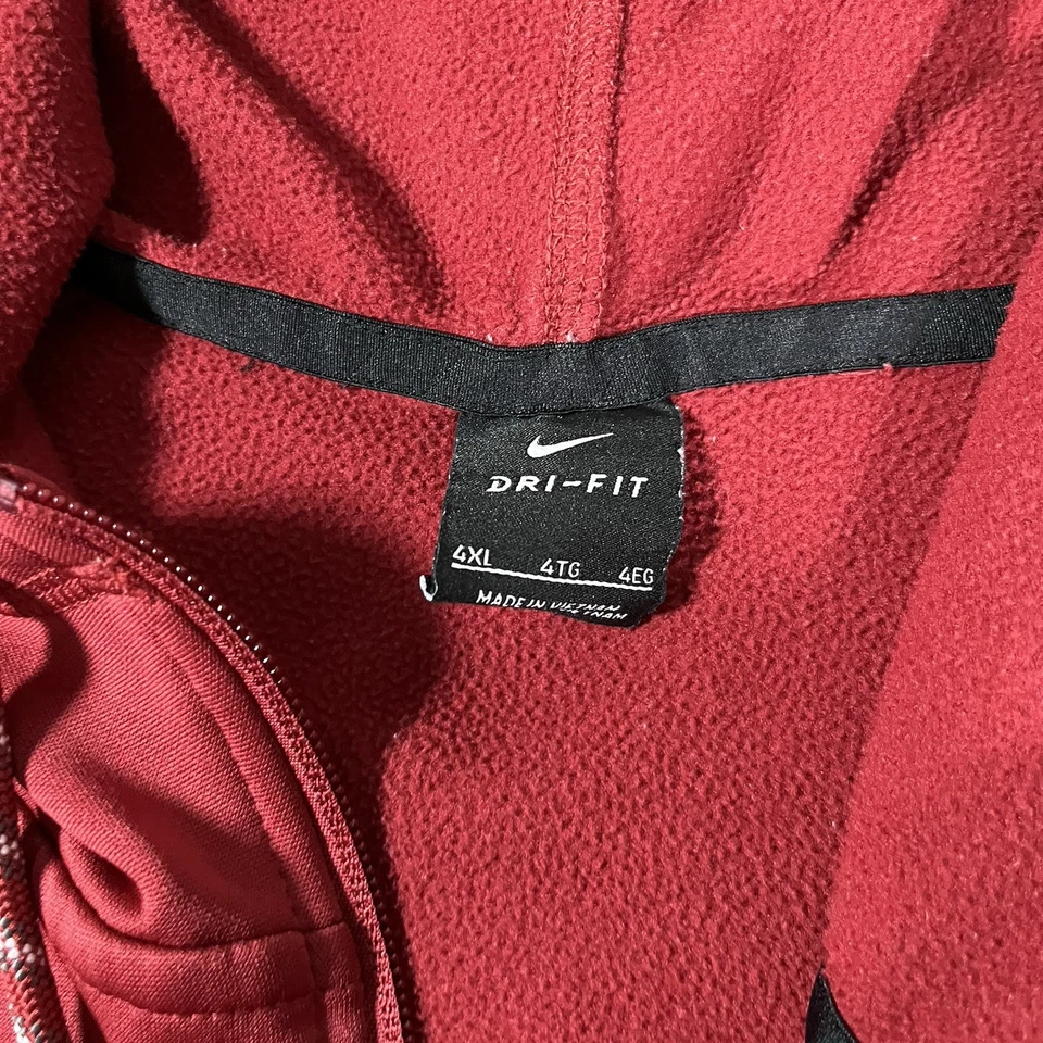 Alabama Crimson Tide Hoodie Mens 4XL Nike Team Issued Full Zip Football NCAA - Image 3 of 4