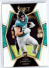 2021 Panini Select Luke Farrell Silver Prizm #194 RC