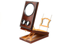 Stereo - Folding graphoscope. Circa 1880.
