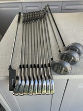Cheap Full Set of Matching Macgregor Golf Clubs Inc Putter Right Hand Good Cond