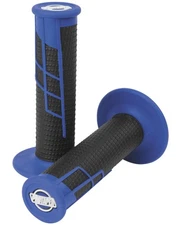 ProTaper Clamp-On Half Waffle Blue/Black Grips (021663)