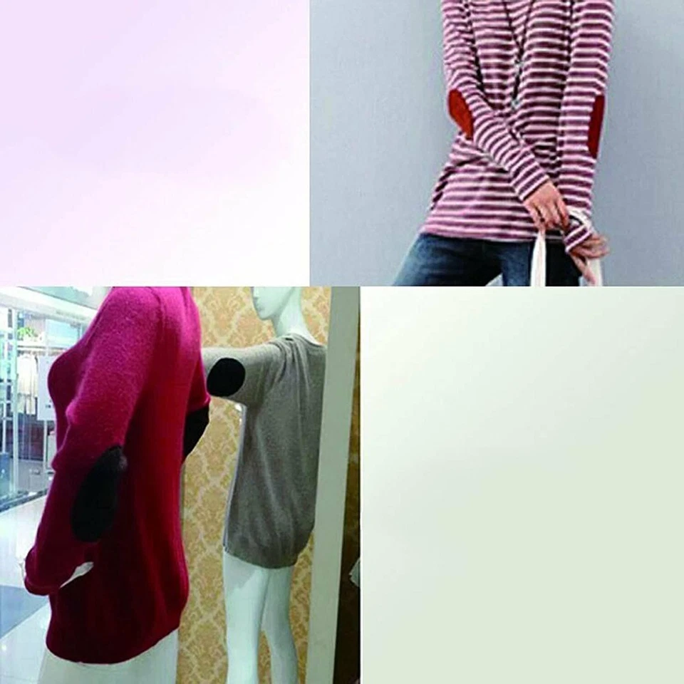 Fashionable Leather Oval Elbow Knee Patches for Clothing Refurbishment - Image 4 of 4