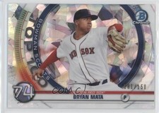 2020 Bowman Scouts Top 100 Chrome Atomic Refractor 81/150 Bryan Mata #BTP-74 uk2