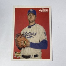 2006 Bowman Heritage Mike Thompson #235 Rookie Card San Diego Padres. rookie card picture