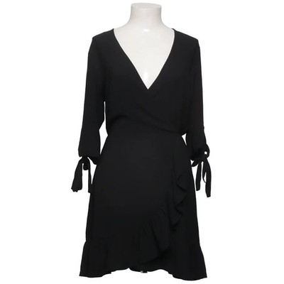 Divided by H&M, Wickelkleid, Größe: 38, Schwarz, Elasthan/Polyester #pZU