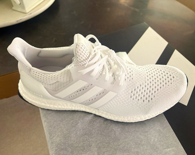 adidas UltraBoost 1.0 Triple White 2023 HQ4202 Primeknit Lace-Up Low Top