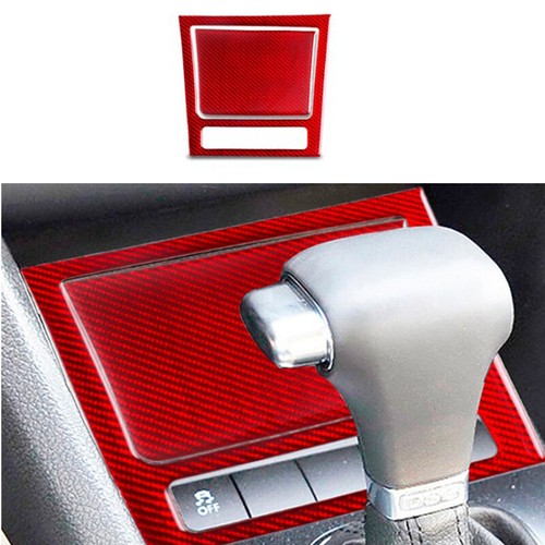 For VW Golf 6 MK6 GTI Red Carbon Fiber Interior Accessories Cover Trim
