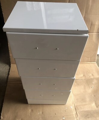 Essential Badmöbel mit 4 Schubladen 350 mm B x 300 mm tief weiß