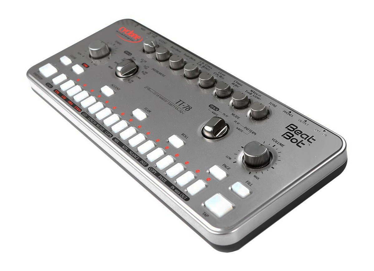 Cyclone Analogic TT78 Beat Bot DRUM MACHINE - NEW - PERFECT