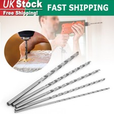 5Pcs HSS 150mm 2-5mm Extra Long Straight HSS Shank Drill Bits Set High Quality