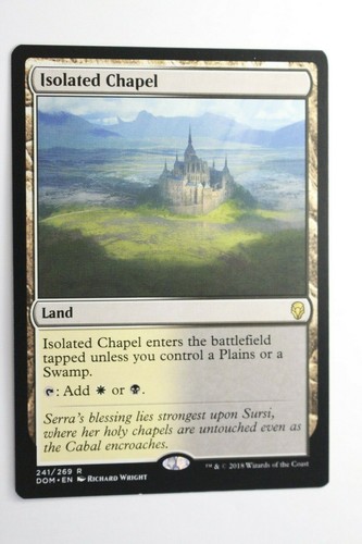Magic the Gathering MTG Dominaria Isolated Chapel NM