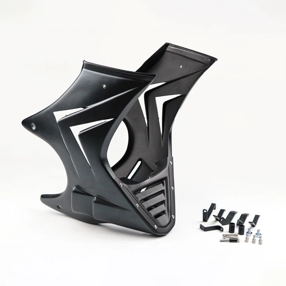 Kit de accesorios carrocería carenado inferior ABS negro apto para Honda Grom 125 2022-2025 Foto 3 de 4