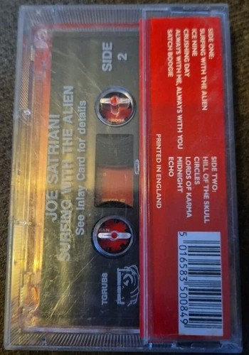 Joe Satriani - Surfing with the Alien - Cassette Tape - Free UK Postage - Picture 2 of 4