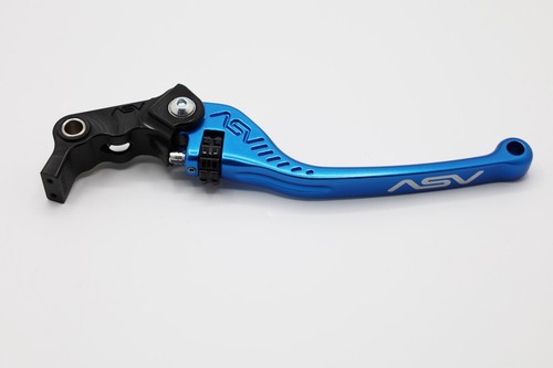 ASV Triumph Speed Four 2003-2006 F3 Long Blue Front Brake Lever - Picture 2 of 4