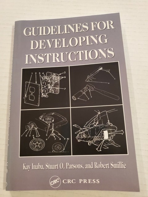 Guidelines for Developing Instructions by Stuart O. Parsons, Kay Inaba ...