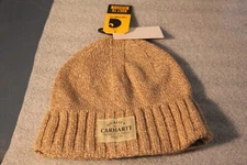 CARHARTT WOOL QUALITY PATCH BEANIE AH6337-M ONE SIZE FITS ALL  KEEP WARM