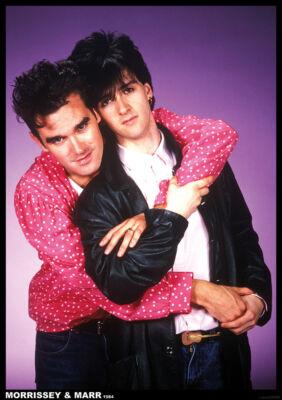 SMITHS THE SMITHS POSTER PORTRAIT MORRISSEY & JOHNNY MARR 1984