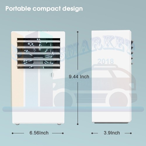 Air Conditioner Fan Mini Evaporative Circulator Humidifier US Portable Cooler