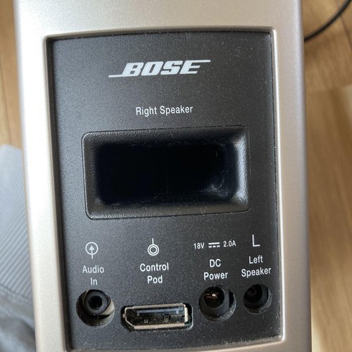 Bose Companion 20 PC Speaker High Quality Sound Minor Wear Tested - Picture 4 of 7