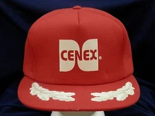 trucker hat baseball cap CENEX nice style retro vintage rare rave cool flat brim