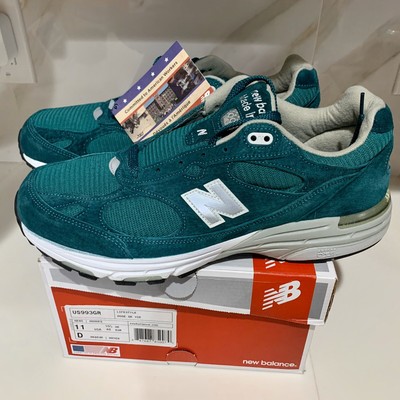 New Balance 993 Heritage Collection Mens Size 11.5 Pine Green US993GR NEW w/ Box 887687850087 | eBay