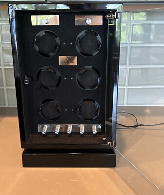 Kadloo Basel Swiss 6 Unit Watch Winder