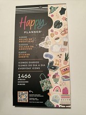 NEW Happy Planner EVERYDAY ICONS Planner Stickers 1466 Pcs FAST FREE shipping