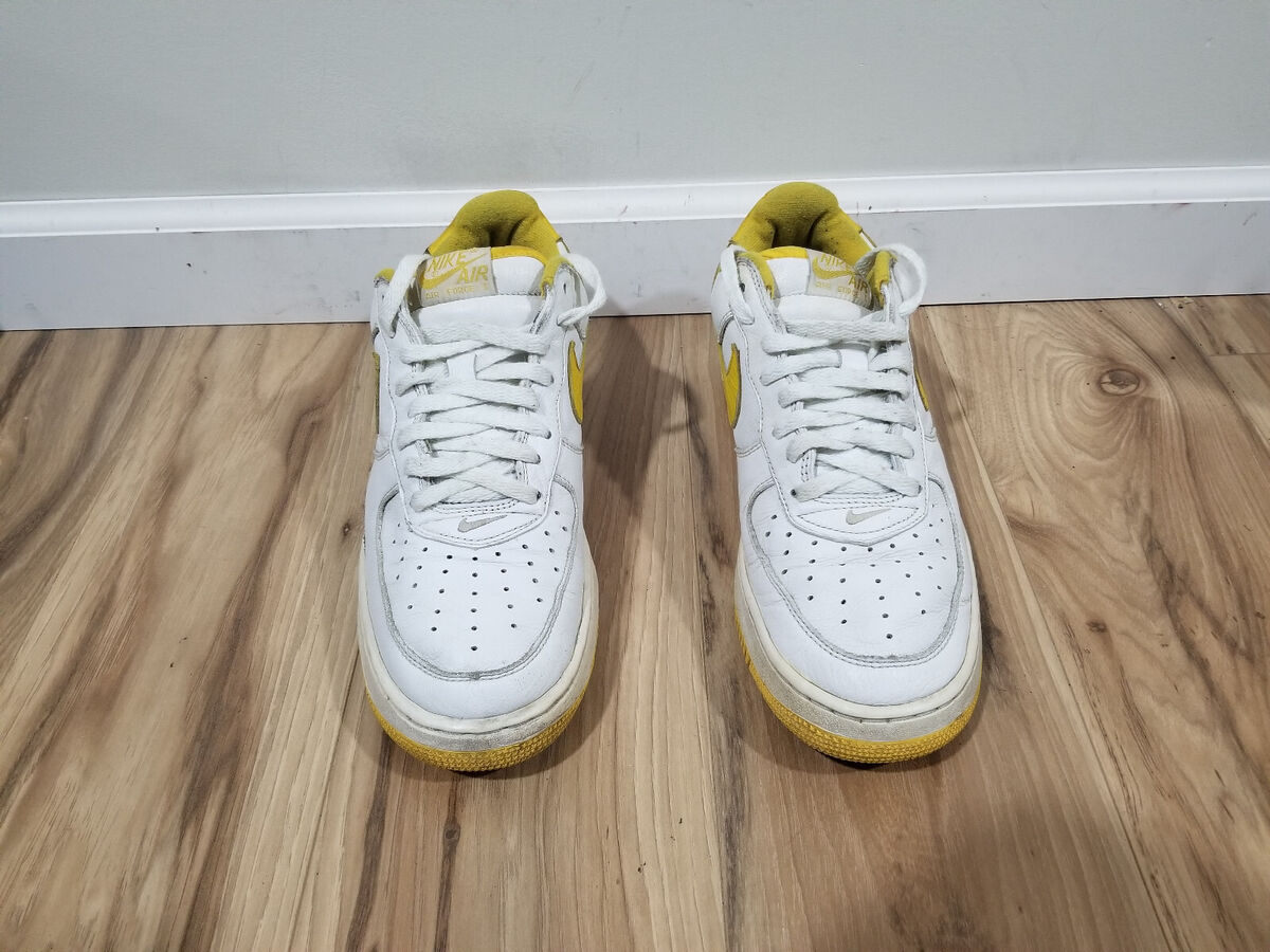 1998 Vintage Rare Nike Air Force 1 SC White/Bright Goldenrod 1998 Vintage Rare Nike Air Force 1 SC White/Bright Goldenrod