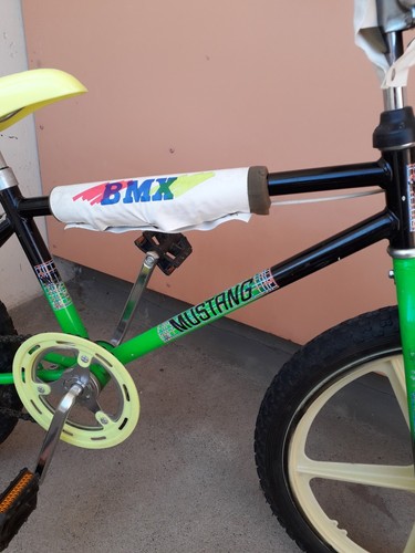 Vintage - Vélo BMX Mustang Old School 1990 20 pouces - Imagen 10 de 12