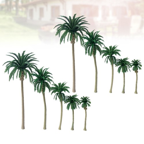 10PCS Simulation Coconut Tree Model Mini Palm Tree Scenery DIY Layout Props - Picture 9 of 12