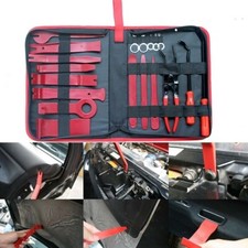 KIT 18PZ LEVE PER SMONTAGGIO COMPONENTI IN PLASTICA CARROZZERIA PANNELLI AUTO