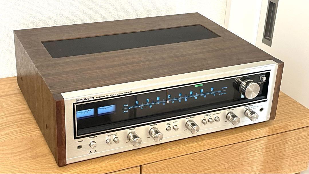 Pioneer SX-636ステレオレシーバー Pioneer SX-636 Stereo Receiver Used Sound output confirmed