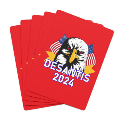 Ron DeSantis 2024 Playing Cards DeSantis Poker Cards