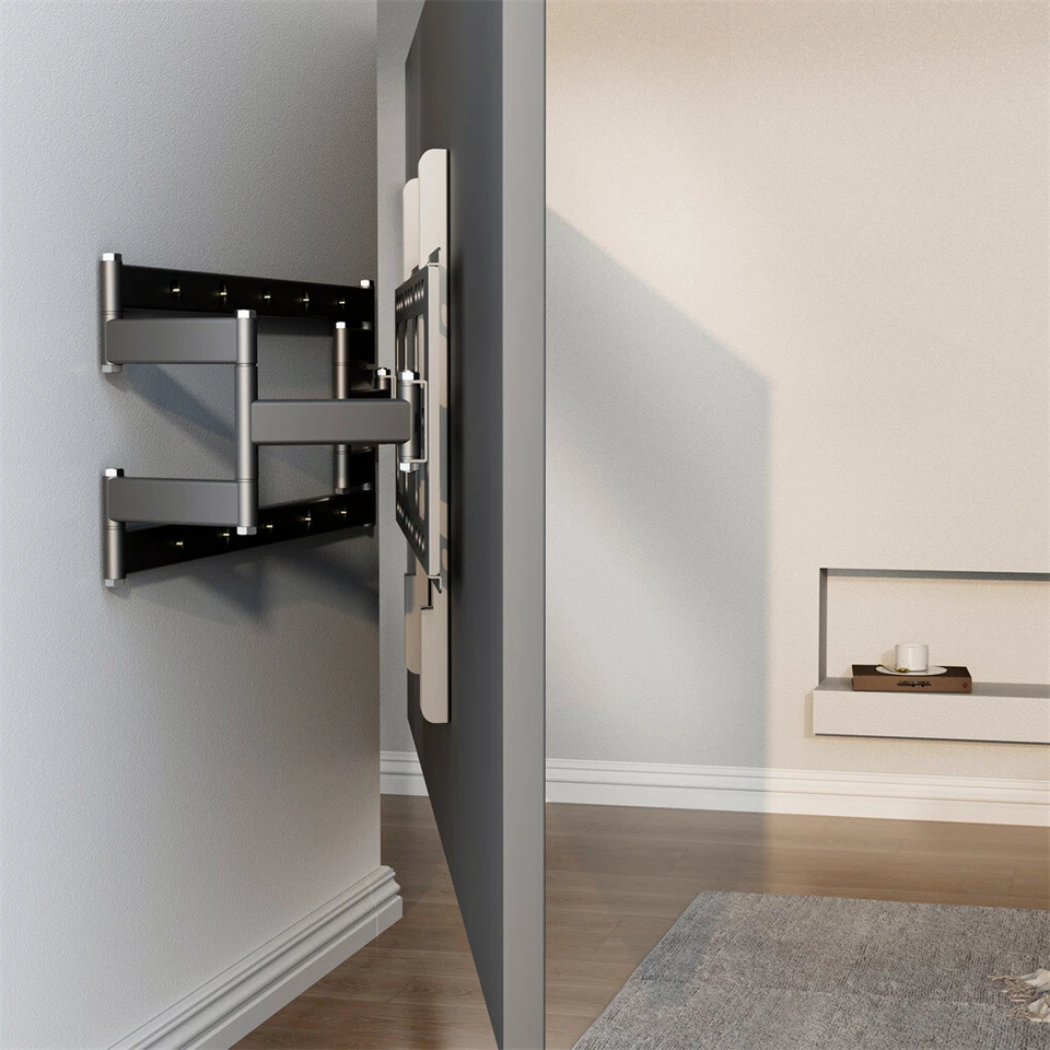 Ultra-Slim Full Motion Swivel TV Wall Mount for 40-100 in Flat Screen/LED/4K TVs - Image 2 of 4