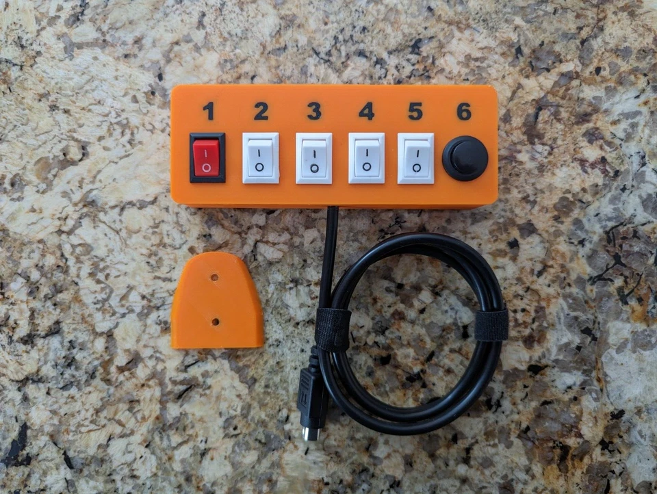 Customizable Apex Neptune Breakout Box 6 switches Many Colors Available - Image 3 of 4