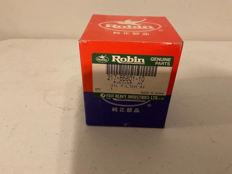 Filtro de aceite Robin 217-65801-10 nuevo stock antiguo Foto 4 de 4