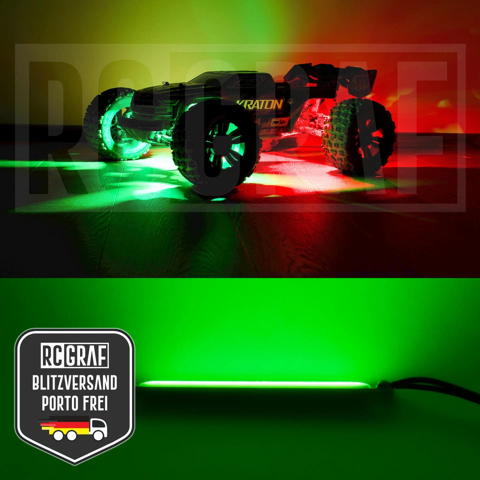 RC LED Lichtleiste Beleuchtung Karosserie Chassis Lampe Drohne Schiff Auto - Bild 3 von 4
