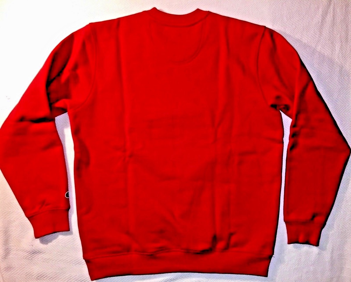 Supreme/Champion Collab Red Stay In School LS Crewneck Supreme/Champion Collab Red Stay In School LS Crewneck