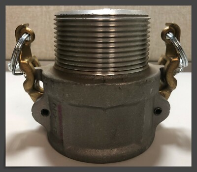 250-B-AL 2-1/2'' Male NPT Dixon Cam & Groove Type B Coupler Aluminum Boss Lok 